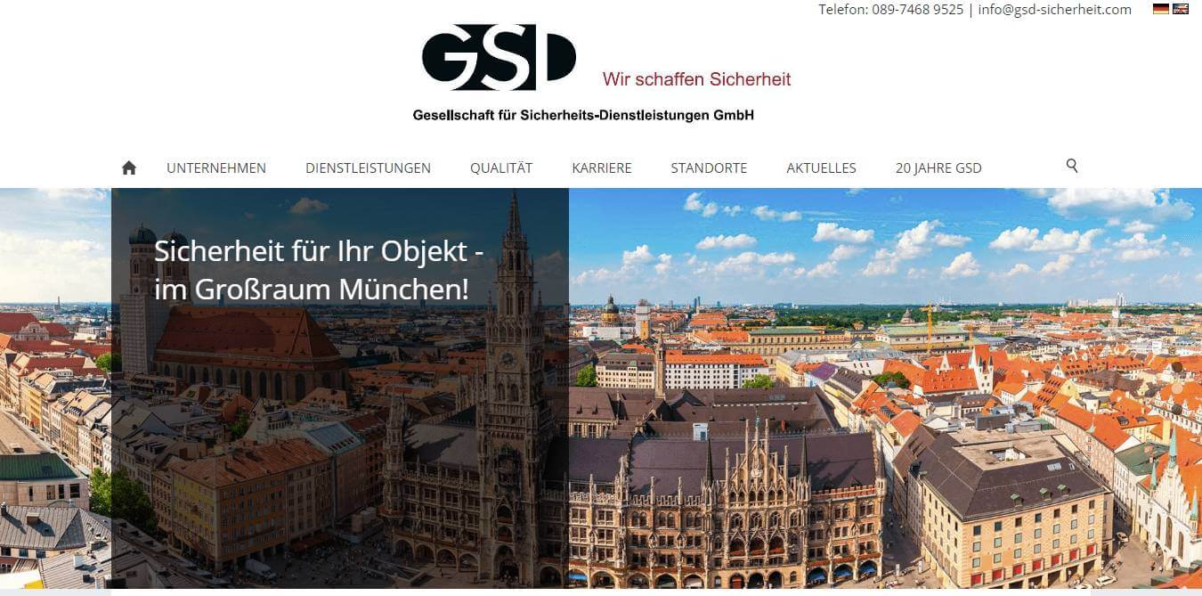 GSD Sicherheitsdienst München